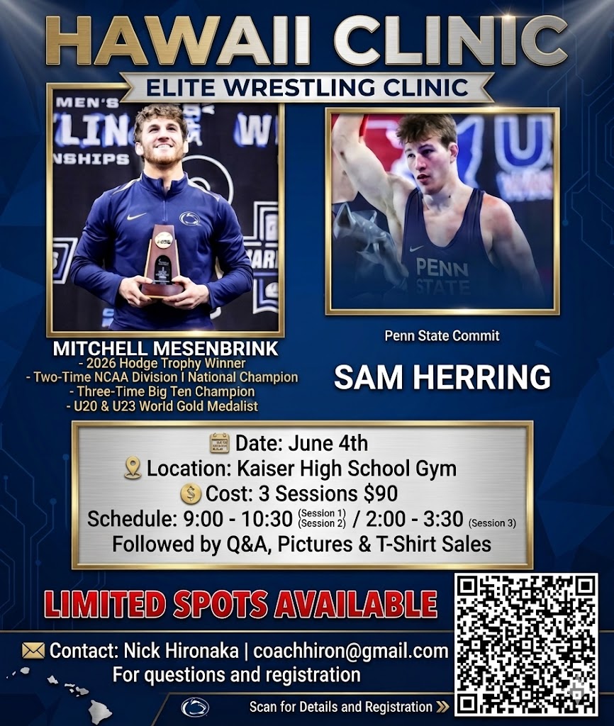 Hawaii Elite Wrestling Clinic