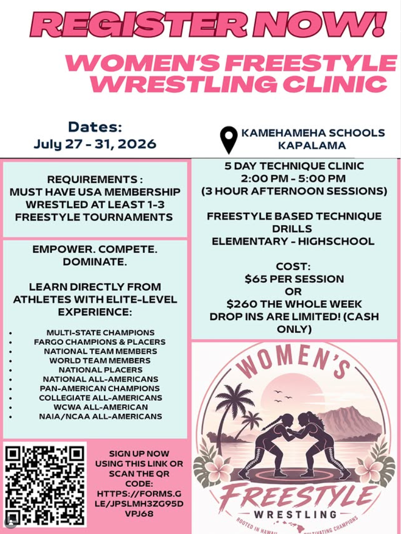 Women's Freestyle Wrestling Clinic