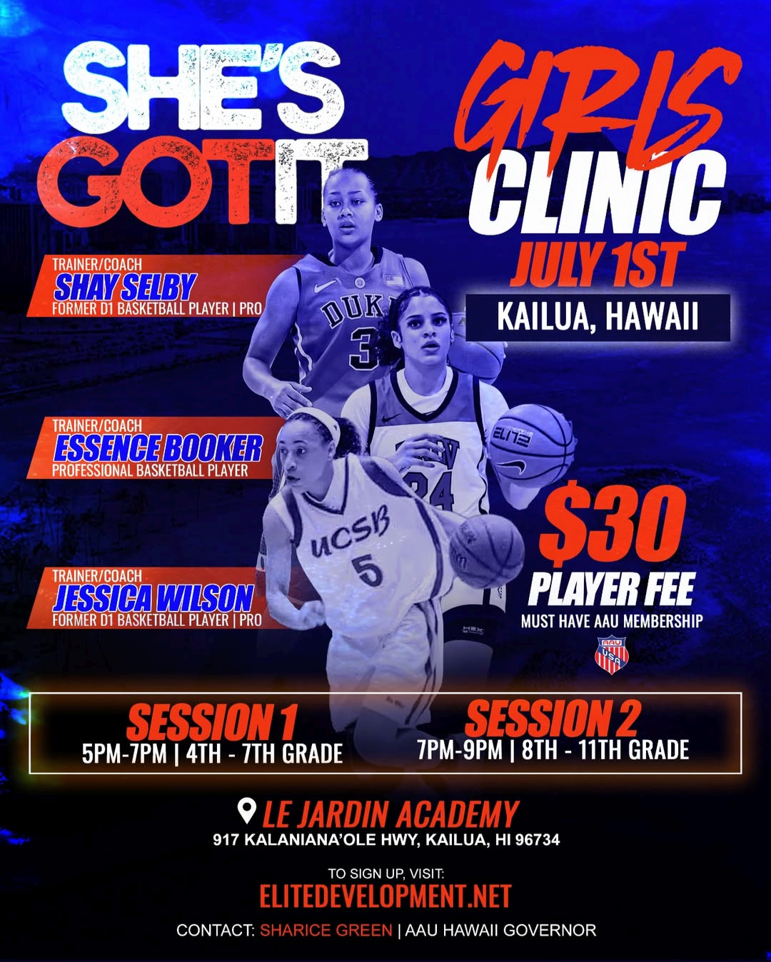 She's Got It Girls Clinics
