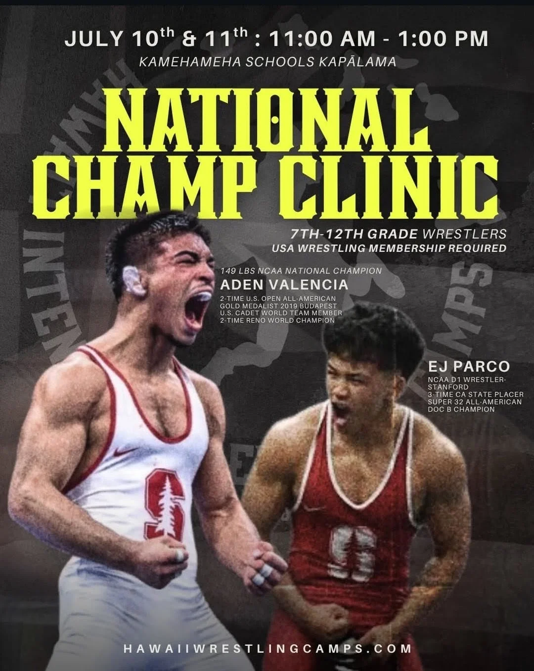 National Champ Clinic: Aden Valencia and EJ Parco