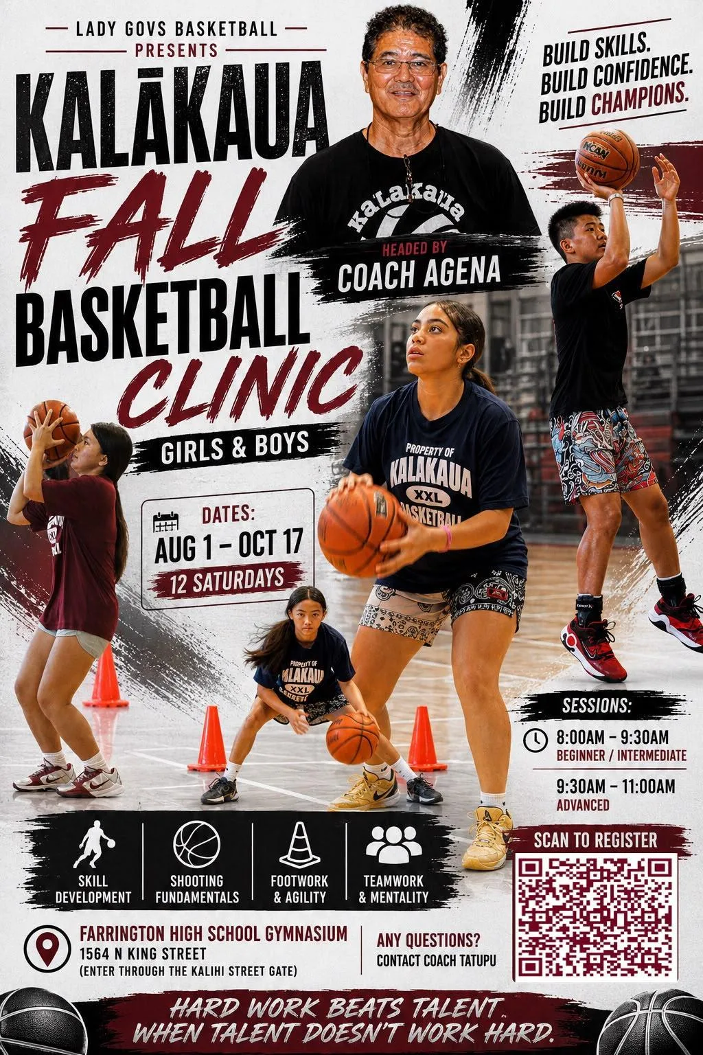 Kalakaua Fall Basketball Clinic