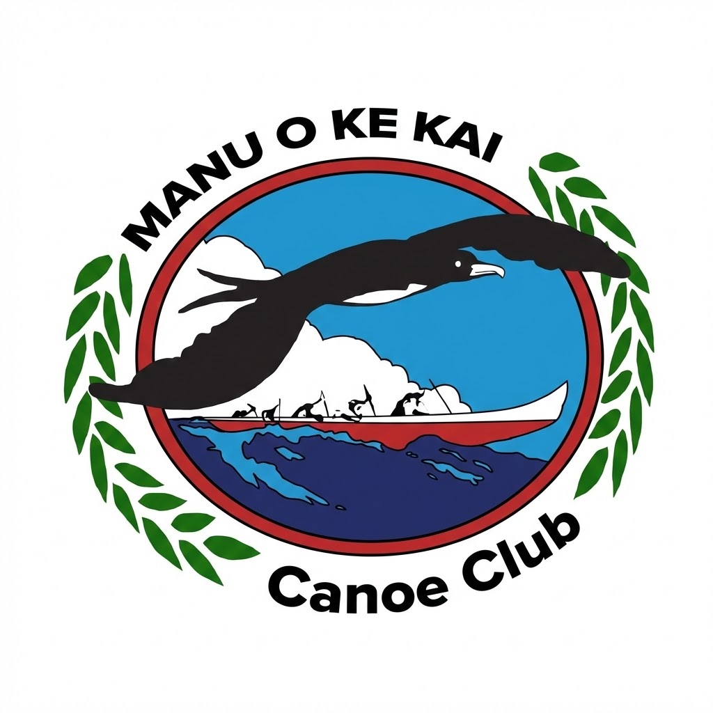 Manu o ke Kai canoe club logo