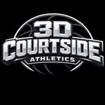 3D Courtside Athletics Basketball logo